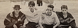 1993 Casablance Dave Simon, Laurent Comar, Joël Sonderegger et Marc Casagrande au championnat du monde juniors.jpg